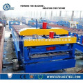 PLC control Glazed Tile And Metal Roof Sheet Making Machine, Metal Roof Tile Roll Forming Machine